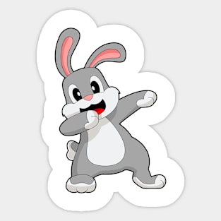 Rabbit Hip Hop Dance Dab Sticker
